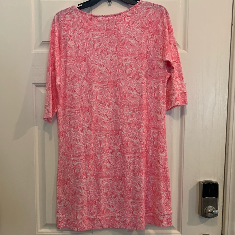 Lauren James pink pattern dress - Picture 2 of 3